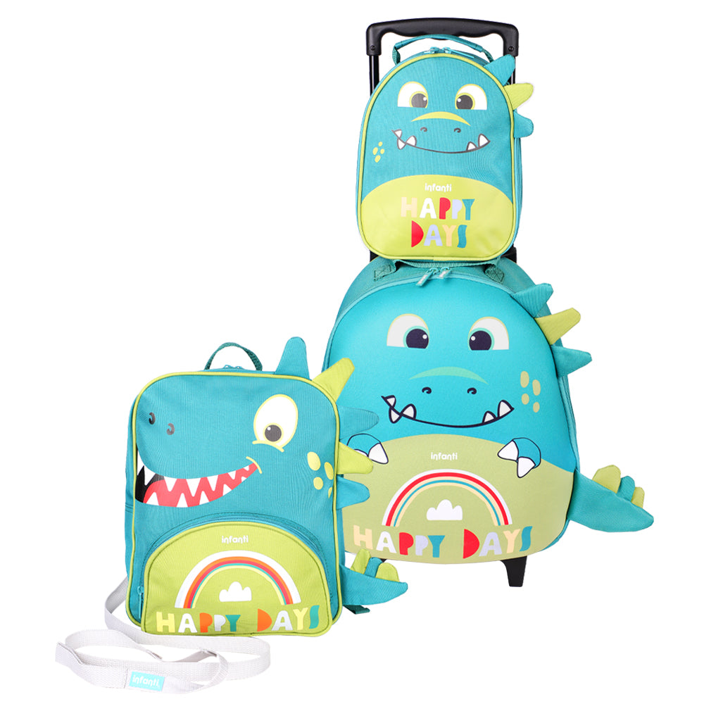 Mochila Con Ruedas Unicornio Bts23