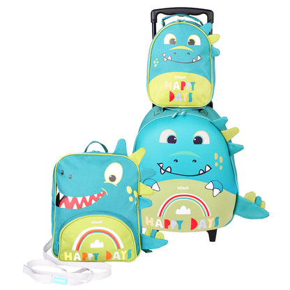 Mochila Con Ruedas Unicornio Bts23