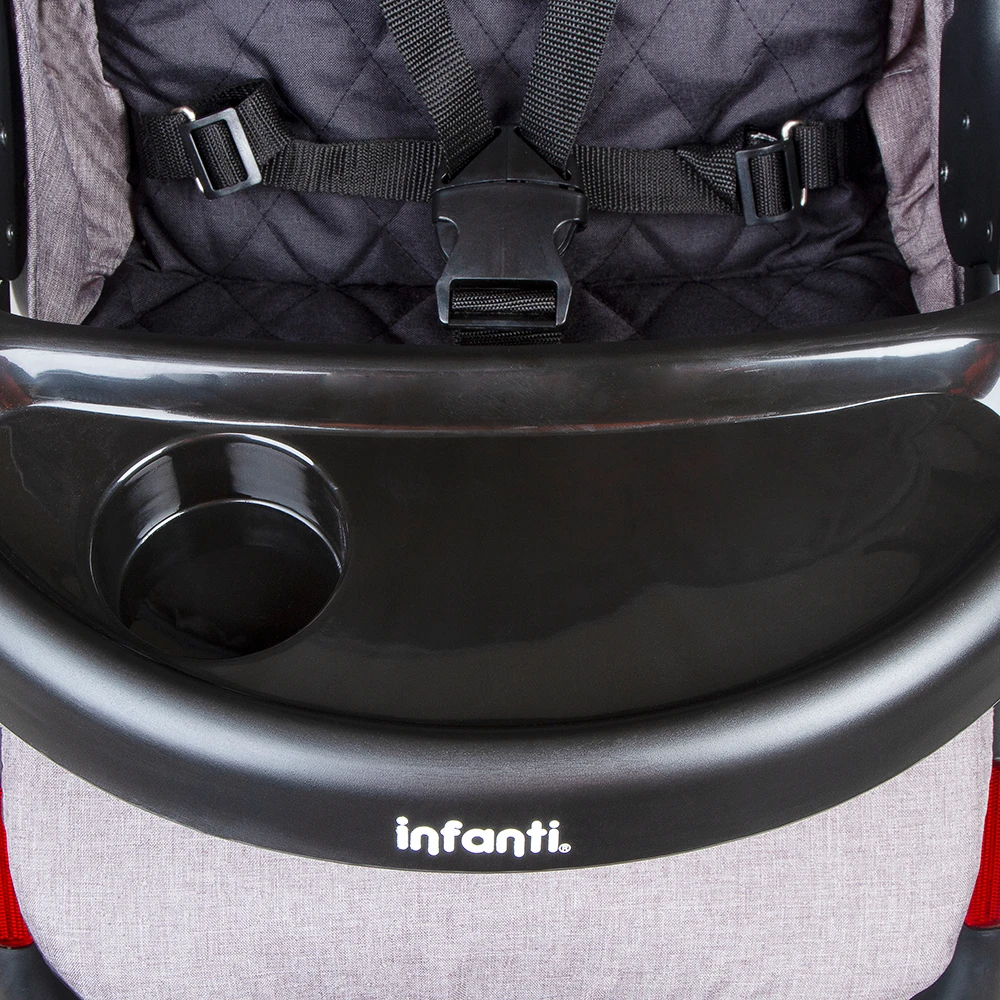 Coche Travel System Pompeya gris