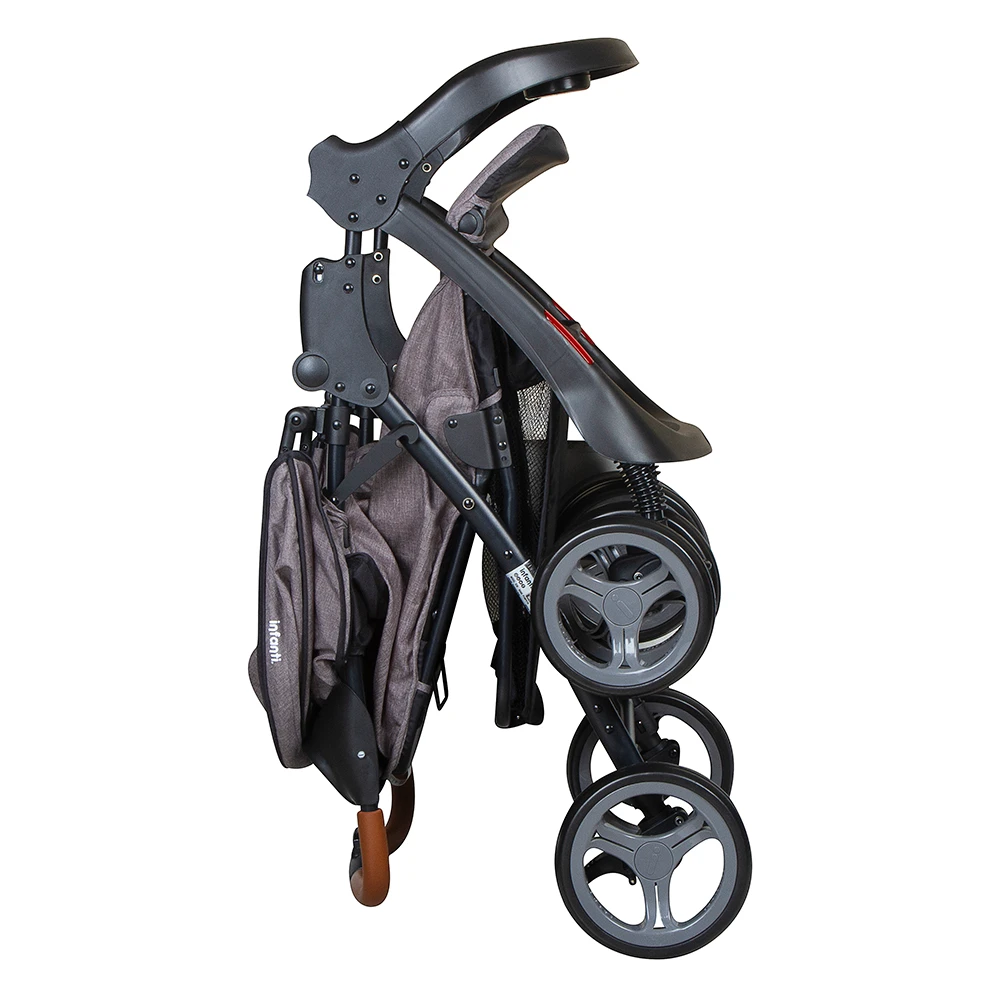 Coche Travel System Pompeya gris