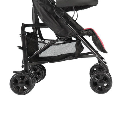 Coche paseo Aike Black Red