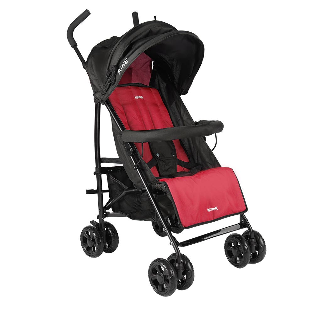 Coche paseo Aike Black Red