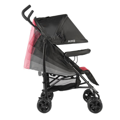 Coche paseo Aike Black Red