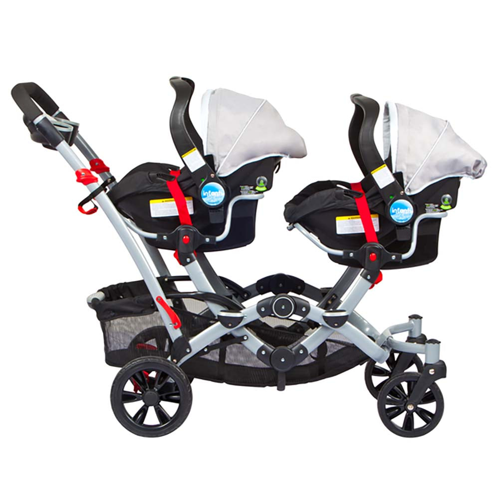 Coche duo ride gery + 2 sillas + 2 bases