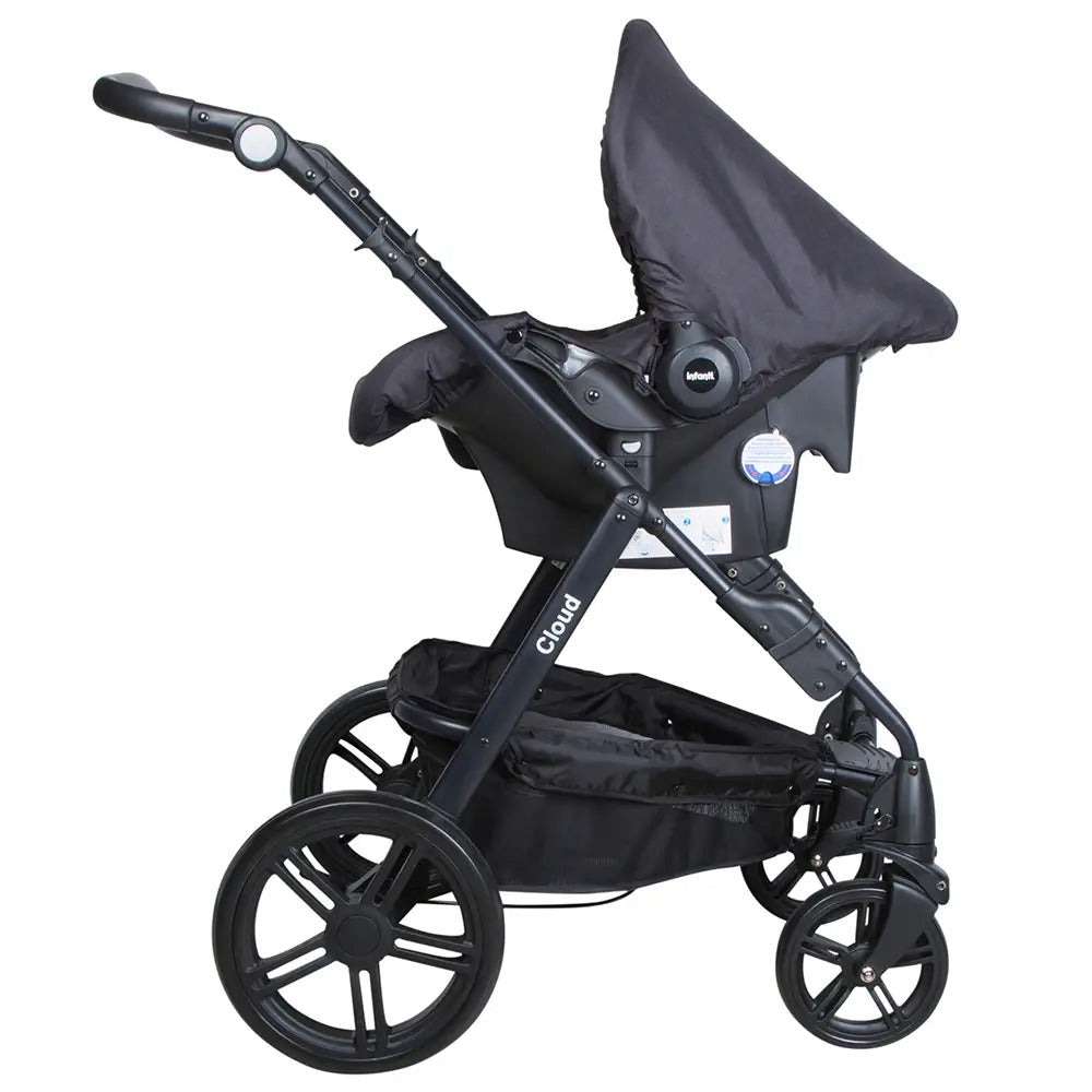 Coche Travel System cloud gris oscuro