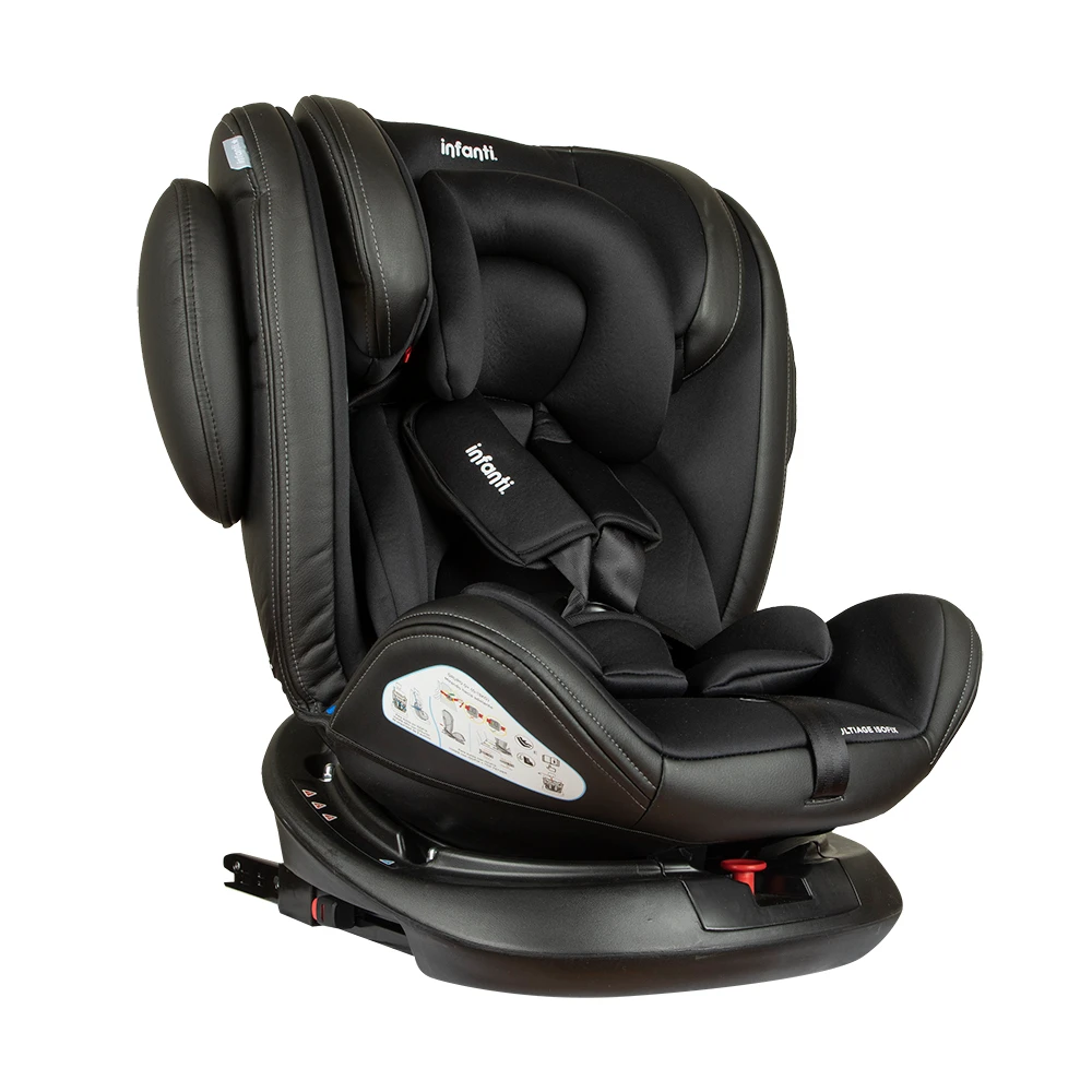 Silla de auto convertible Multiage Negra