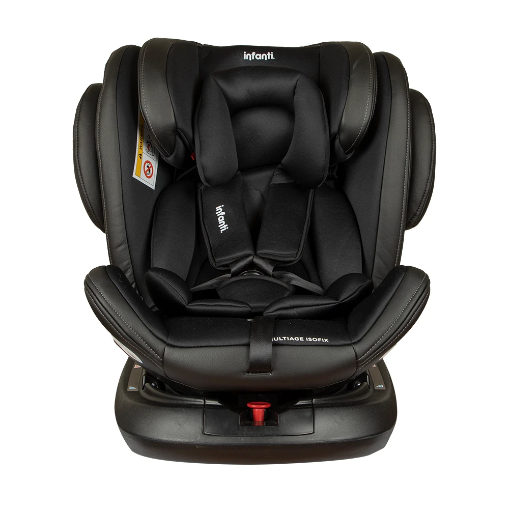 Silla de auto convertible Multiage Negra