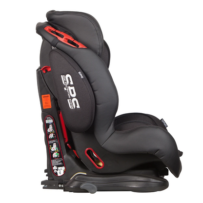 Silla auto butaca Elite Isofix Black Stone