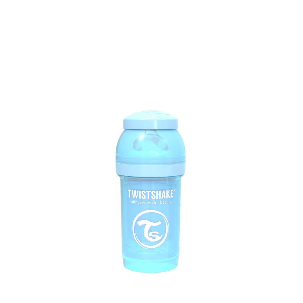 Mamadera Twistshake Anti-Cólico 180ml pastel