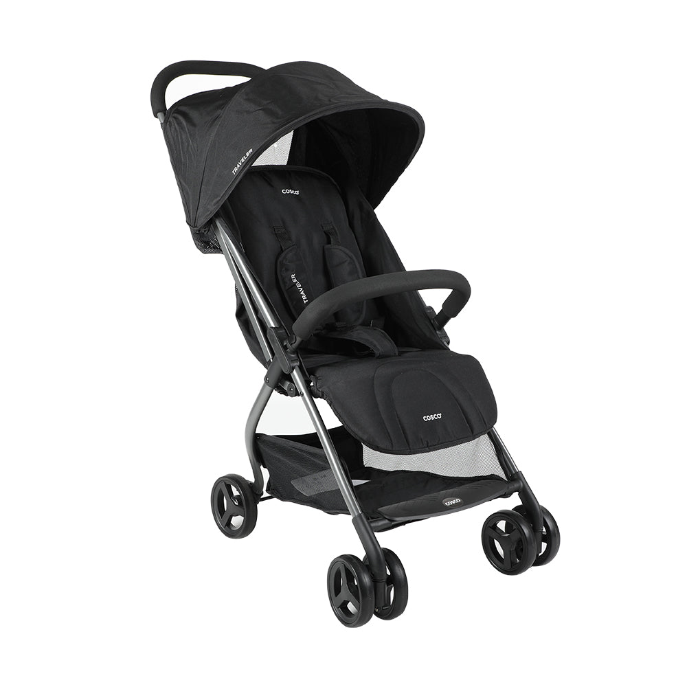 Coche paseo Traveler Negro