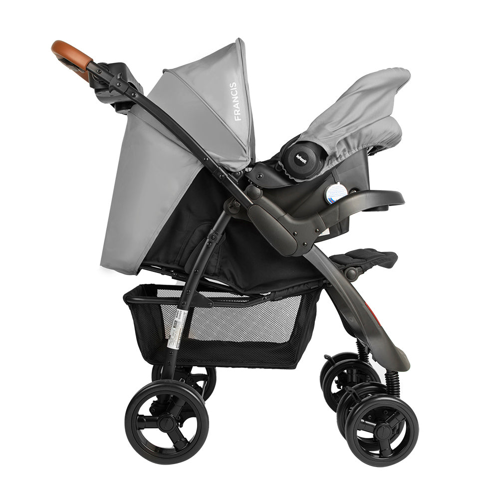 coche Travel System Francis gris