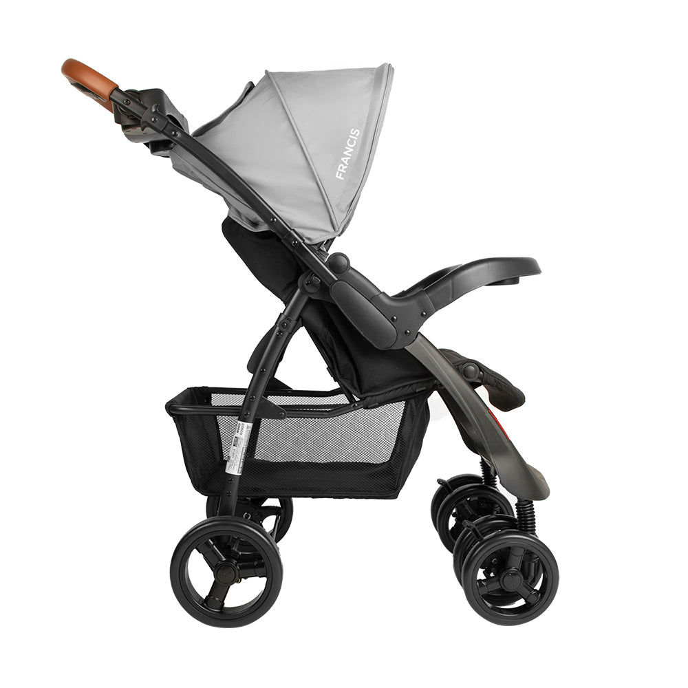 coche Travel System Francis gris