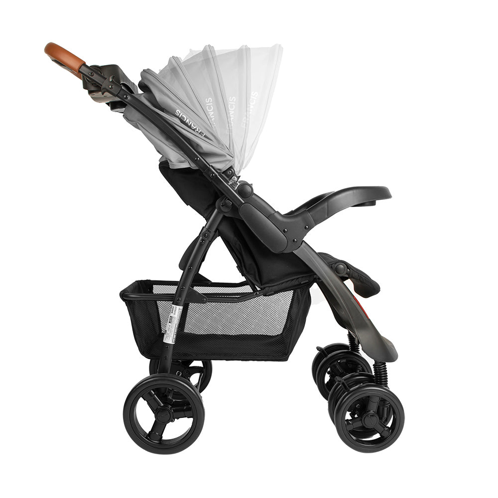 coche Travel System Francis gris