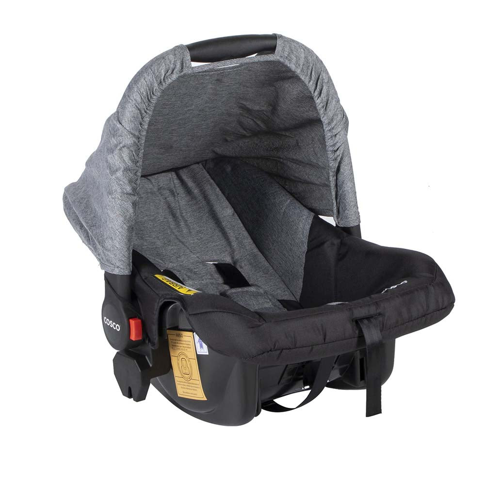 Coche travel System Spine Gris