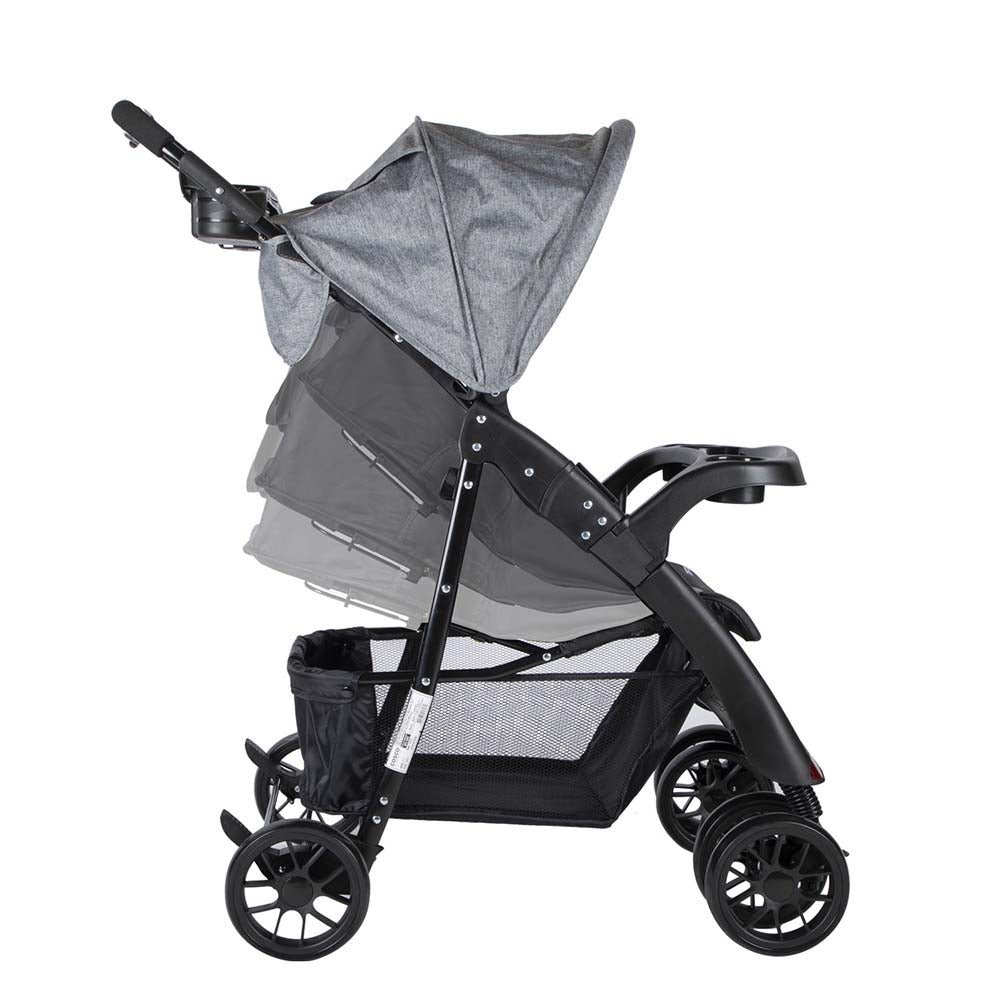 Coche travel System Spine Gris