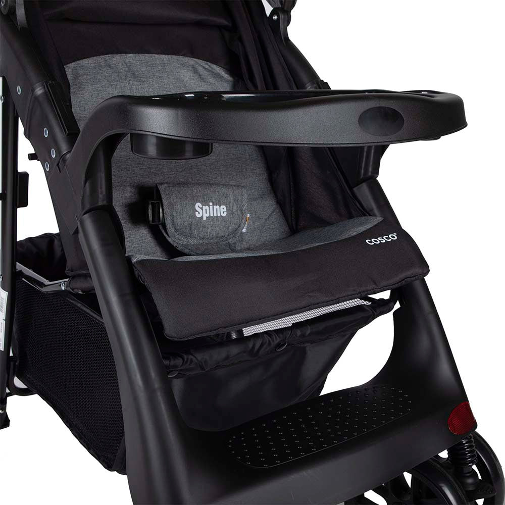 Coche travel System Spine Gris