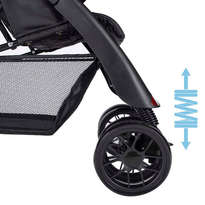 Coche travel System Spine Gris