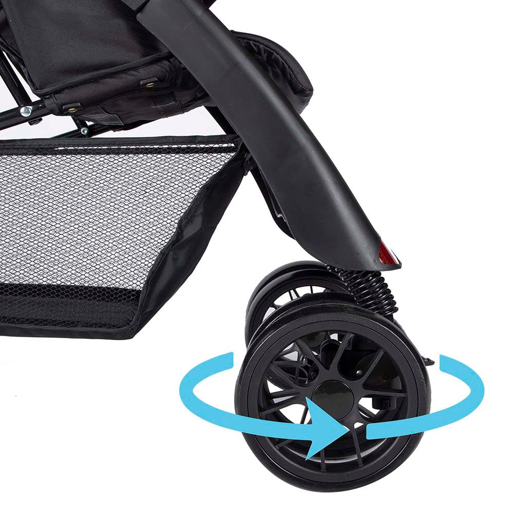 Coche travel System Spine Gris