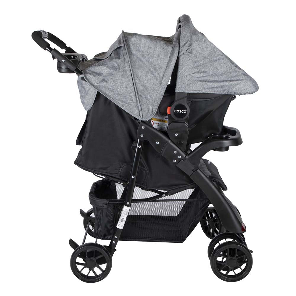 Coche travel System Spine Gris