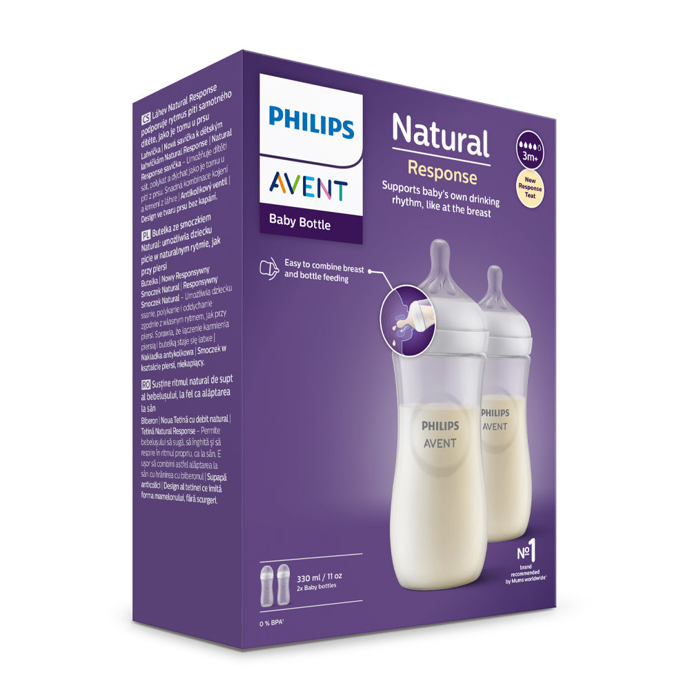 Set 2 Mamaderas Natural 3.0.  330Ml