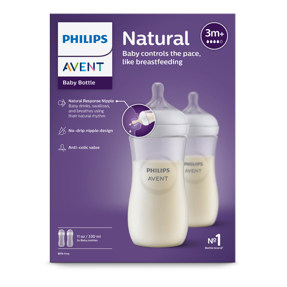 Set 2 Mamaderas Natural 3.0.  330Ml