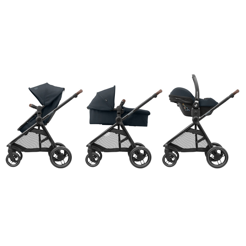 Coche travel system zelia 3 Essential Grey