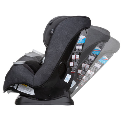 Silla Auto Convertible Pria All In One essential Black