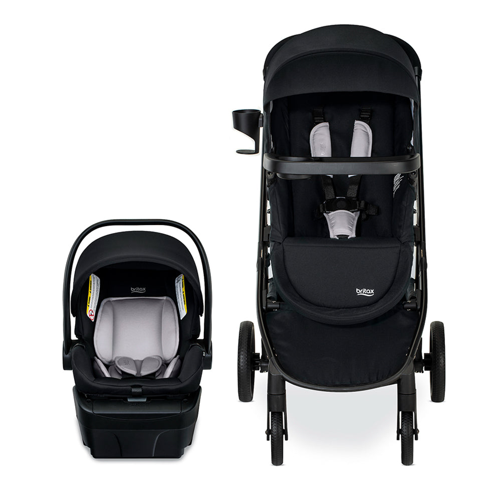 Coche Travel System Brook-Willow Onix Glacier Britax