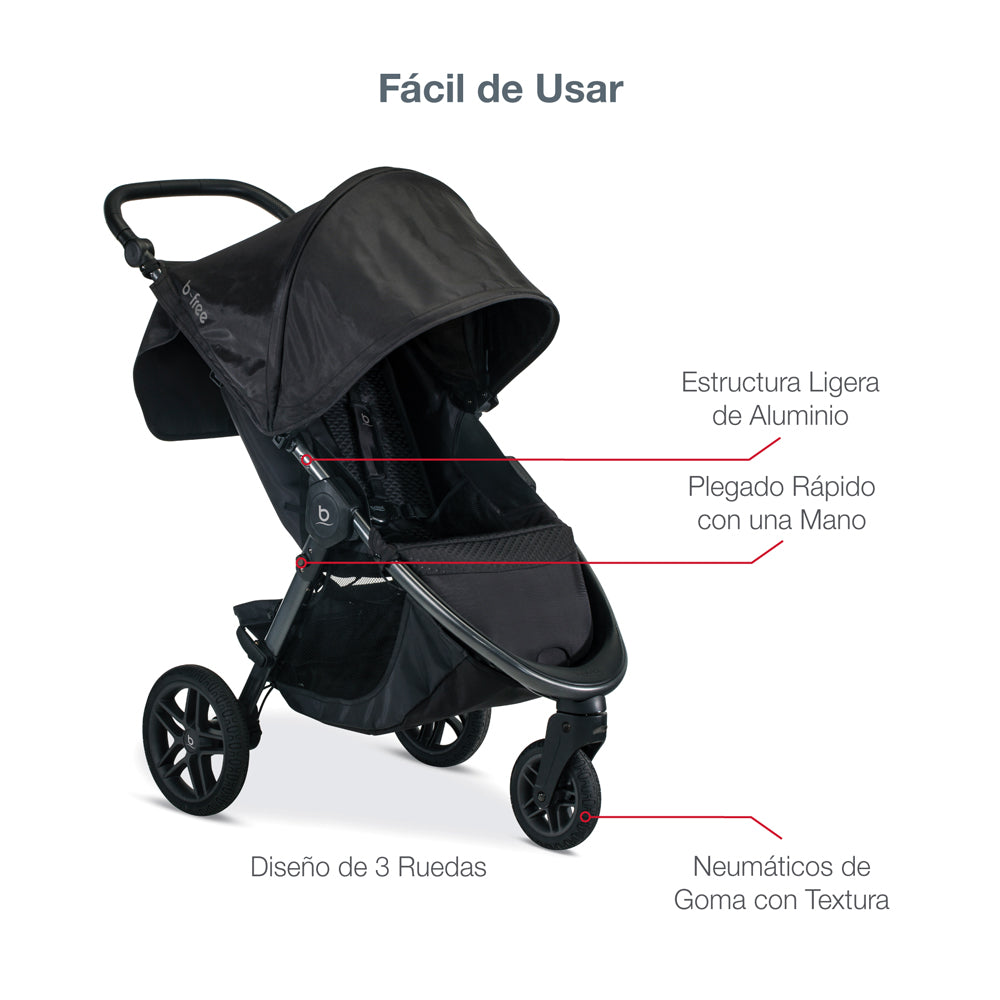 Coche Travel System B-Free B-Safe Gen2 Flexfit Midnight