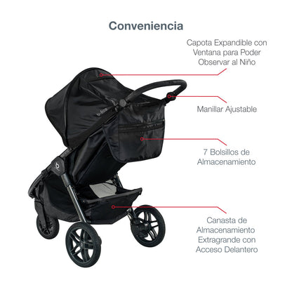 Coche Travel System B-Free B-Safe Gen2 Flexfit Midnight