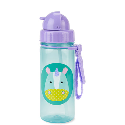 Botella Zoo Straw Pp Unicornio