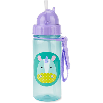 Botella Zoo Straw Pp Unicornio