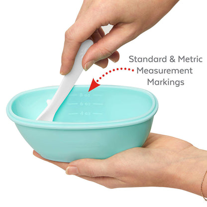 Easy-Serve Travel Bowl & Spoon- Teal