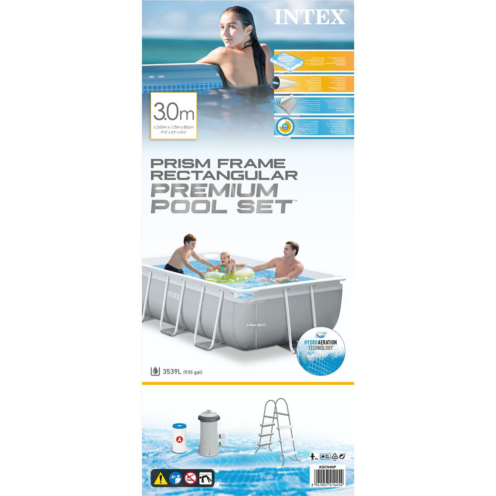 Piscina prism frame rectangular 300 x 175 x 80cm