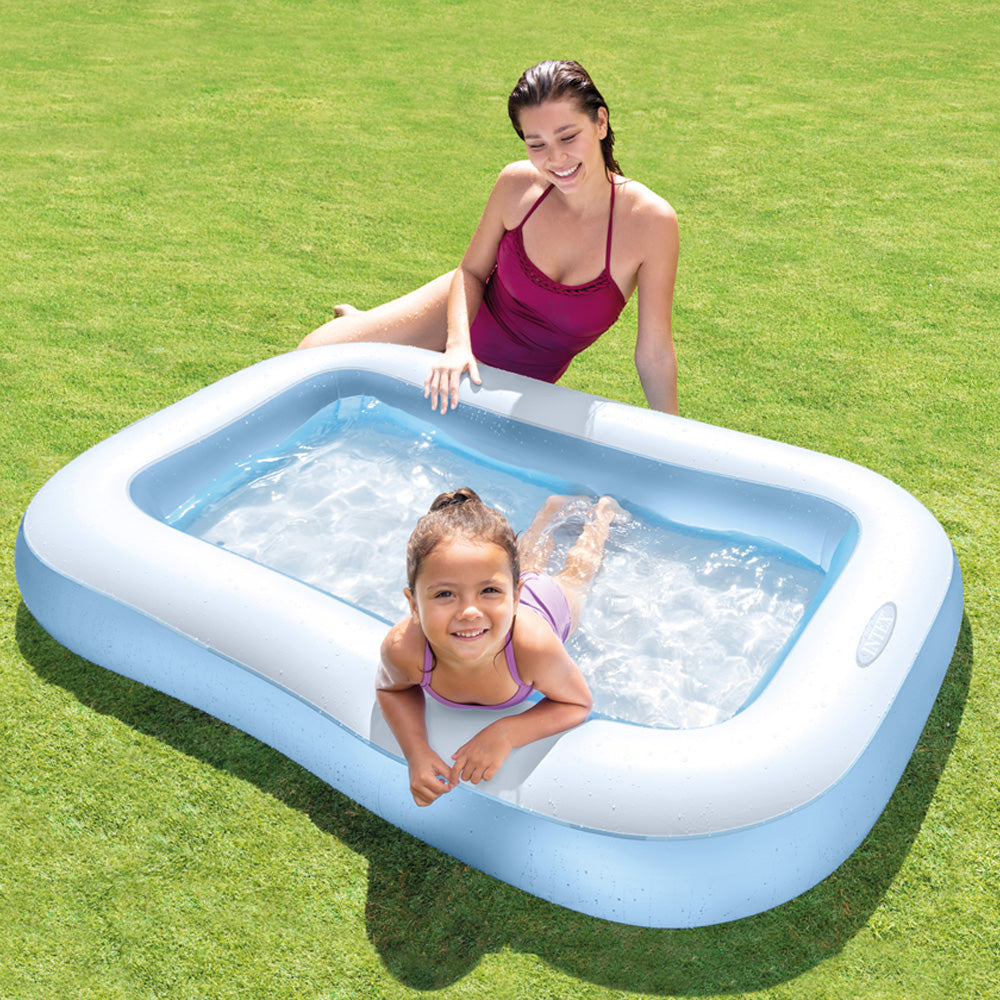 Piscina inflable rectangular 166 x 100 x 25 cm