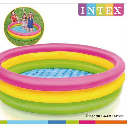 Piscina inflable sunset glow 147 x 33 cm