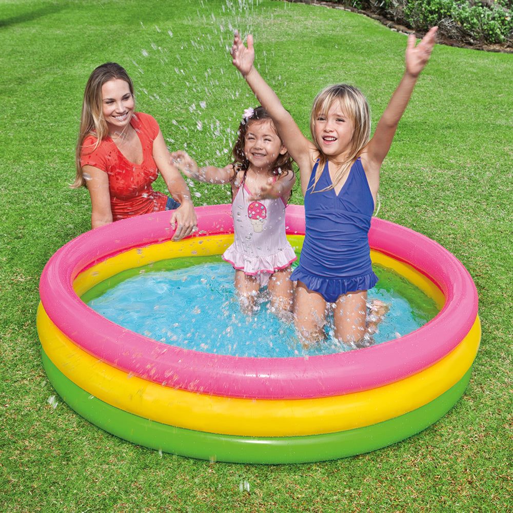 Piscina inflable sunset glow 147 x 33 cm