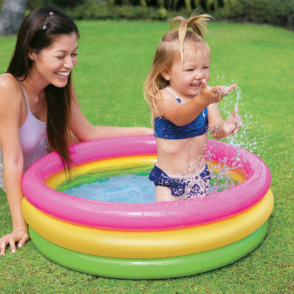 Piscina para bebe sunset glow 86 x 25 cm