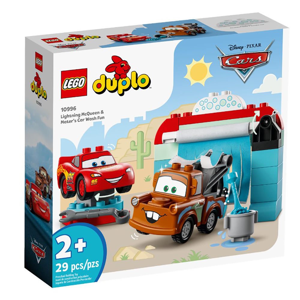 Lego Lightning Mcqueen & Mater'S Car Wash Fun