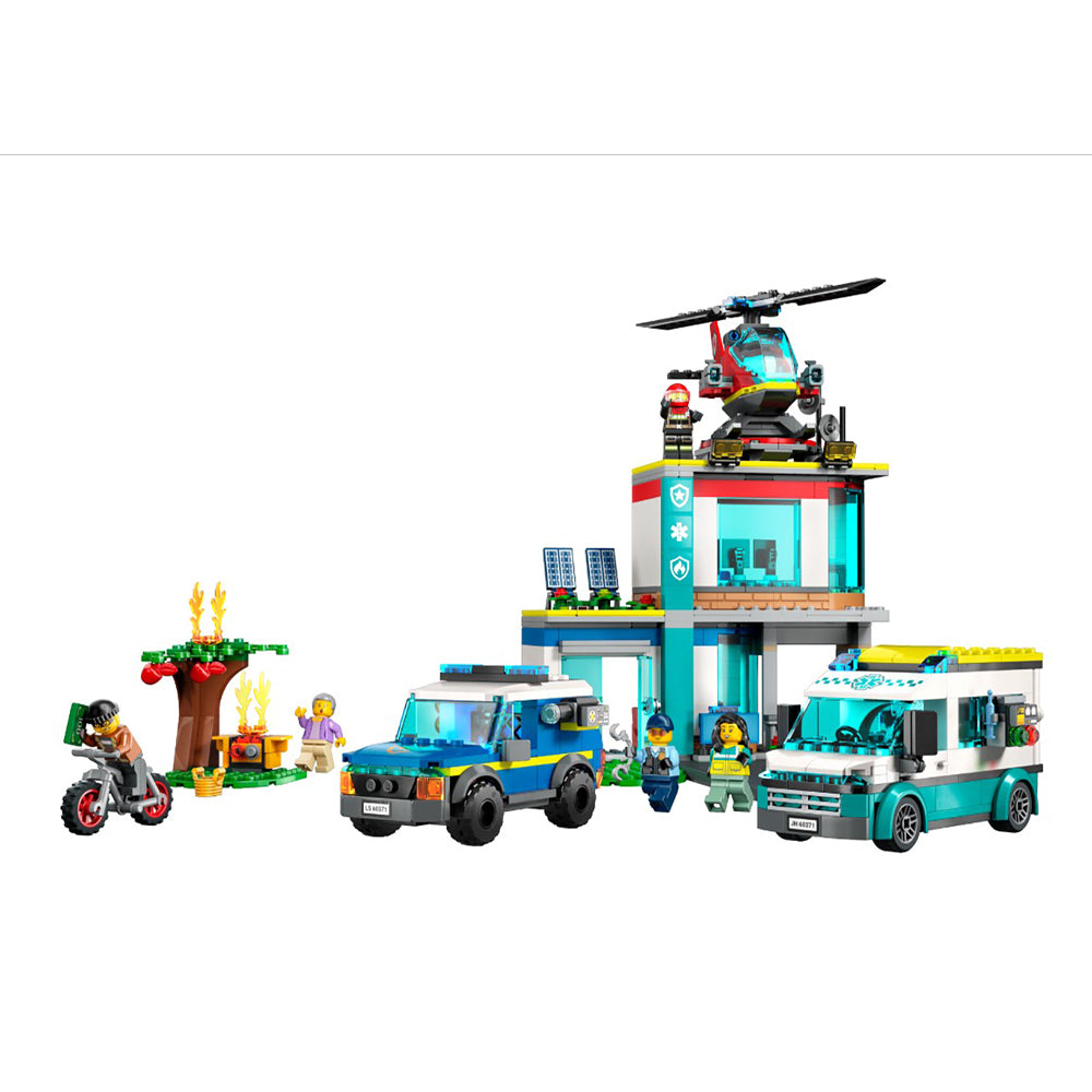 Lego Emergency Vehicles Hq