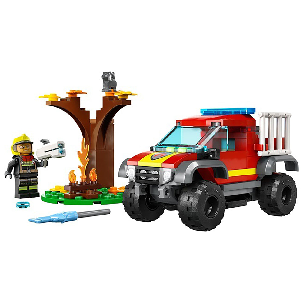 Lego 4x4 Fire Truck Rescue