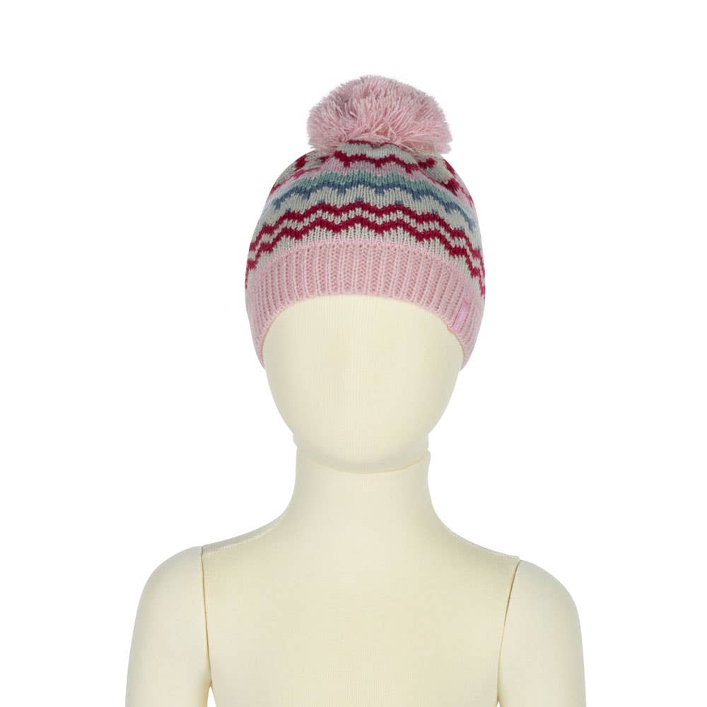 Gorro Bebe Pompon Niña