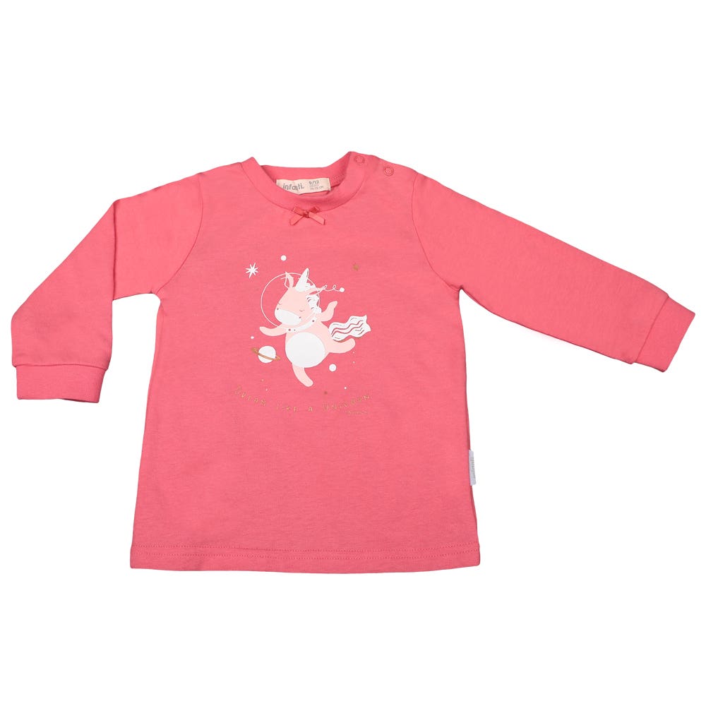 Pijama 2 Piezas Unicornio Jersey Niña