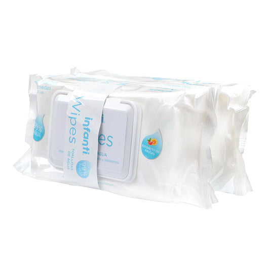 Toallas Húmedas de Agua Wipes 2x80